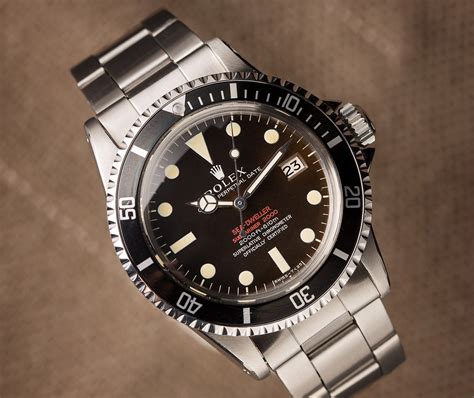 rolex red sea dweller vintage|Rolex Sea-Dweller watch price.